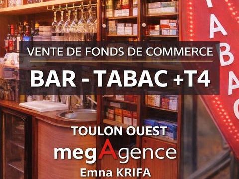 OPPORTUNIT&Eacute; RARE �TOULON OUEST  BAR �TABAC� JEUX 645000 83200 Toulon