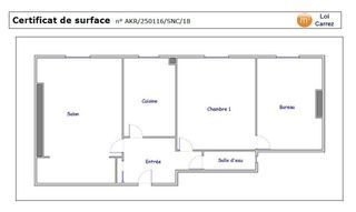  Appartement � vendre 3 pi�ces 51 m�