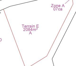  Terrain � vendre 2084 m�