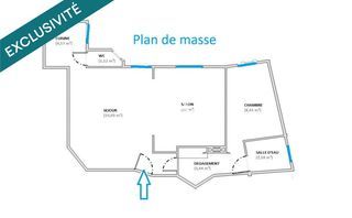  Appartement � vendre 3 pi�ces 49 m�