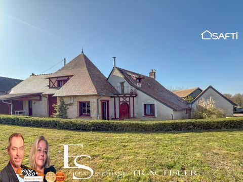   Maison de charme avec g�te et jardin paysag� � � 30 min du Mans, aux portes de la for�t de Berc� Maison - 8 pi�ce(s) - 228 m�