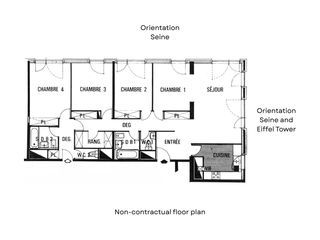  Appartement � vendre 5 pi�ces 134 m�