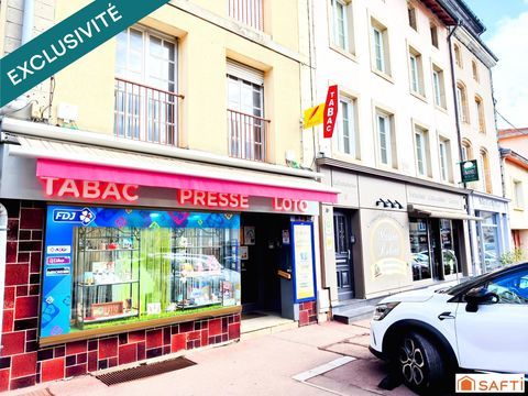Superbe affaire d'un fonds de tabac, presse, loto dans un emplacement des plus pris&eacute;s en plein coeur de ville 149500 88500 Mirecourt