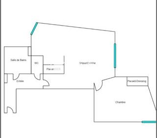  Appartement � vendre 2 pi�ces 47 m�