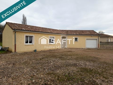   Situ�e � seulement 20min de M�con , cette maison de plain pied offre un cadre id�al pour une famille � la recherche de grands es Maison - 6 pi�ce(s) - 125 m�