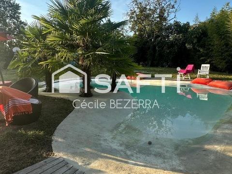   Maison de caract�re au calme avec piscine Maison - 5 pi�ce(s) - 125 m�