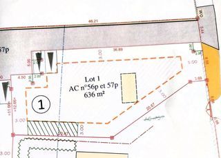  Terrain � vendre 636 m�