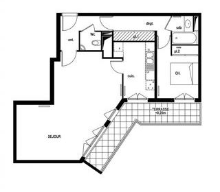  Appartement � vendre 3 pi�ces 68 m�