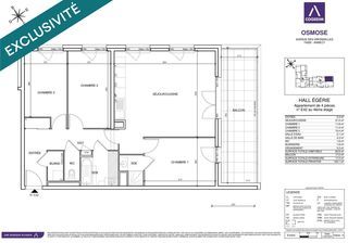  Appartement � vendre 4 pi�ces 85 m�