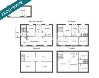  Maison � vendre 10 pi�ces 200 m�