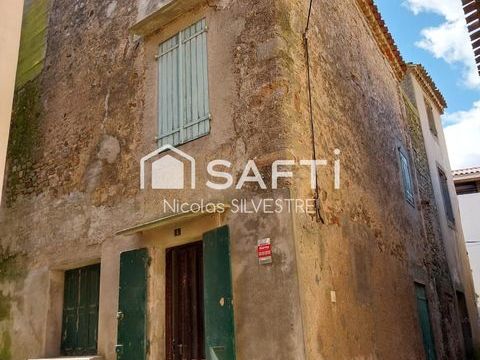   Maison de village � r�nover au fort potentiel. Maison - 3 pi�ce(s) - 59 m�