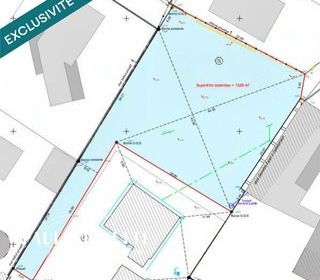  Terrain � vendre 1328 m�