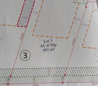  Terrain � vendre 691 m�