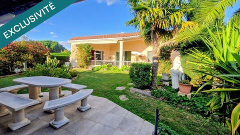   Maison de plain-pied de 2011 avec d�pendance, piscine (2021), double garage � Terrain 1 240 m� � Quartier r�sidentiel tr�s calme Maison - 4 pi�ce(s) - 147 m�