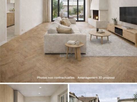   Maison de ville, trois chambres avec jardin et d�pendance � Centre de Gu�tres Maison - 4 pi�ce(s) - 94 m�