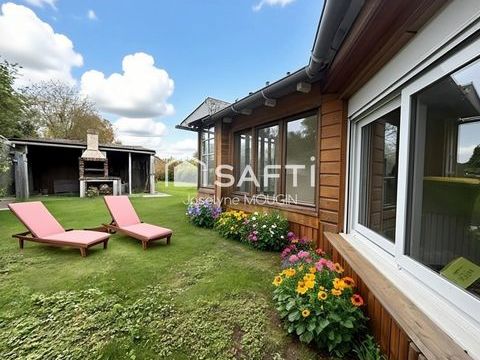   A 12 mn d'Amiens sud, maison avec jardin, autonomie de plain-pied, garage. Maison - 5 pi�ce(s) - 131 m�