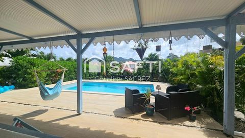   Maison avec piscine et grand espace ext�rieur � Bois Neuf Le Robert Maison - 4 pi�ce(s) - 80 m�