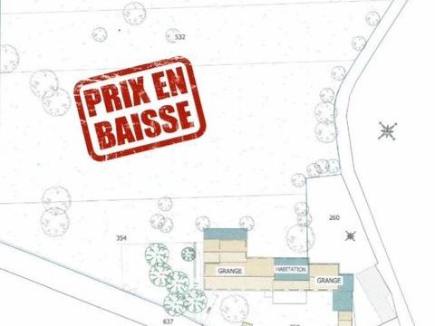   Corps de ferme 500m2 sur un terrain clos 1.5 ha Maison - 3 pi�ce(s) - 95 m�