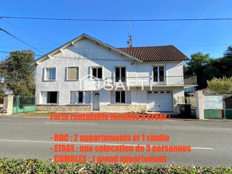   Maison � fort potentiel Nersac Maison - 8 pi�ce(s) - 182 m�