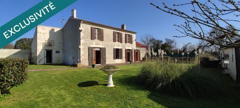   Maison charentaise � 10 min de surg�res Maison - 6 pi�ce(s) - 131 m�