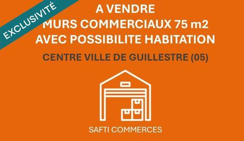 Guillestre � Centre-ville � Murs commerciaux avec possibilit&eacute; habitation 110000 05600 Guillestre
