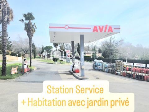 MUR/FOND DE COMMERCERCE STATION SERVICE ET MAISON 315000 32250 Montreal