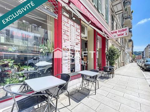 Fonds de commerce restaurant asiatique &agrave; Riquier 98000 06300 Nice