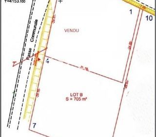  Terrain � vendre 705 m�