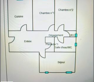  Appartement � vendre 3 pi�ces 71 m�