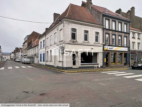 Ensemble immobilier mixte &agrave; Hesdin 127000 62140 Hesdin