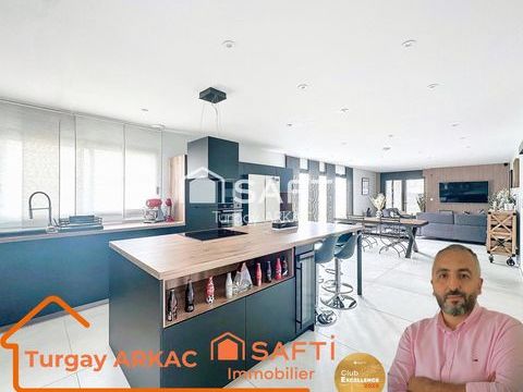   Villa contemporaine de plain-pied � Sardieu Maison - 5 pi�ce(s) - 138 m�