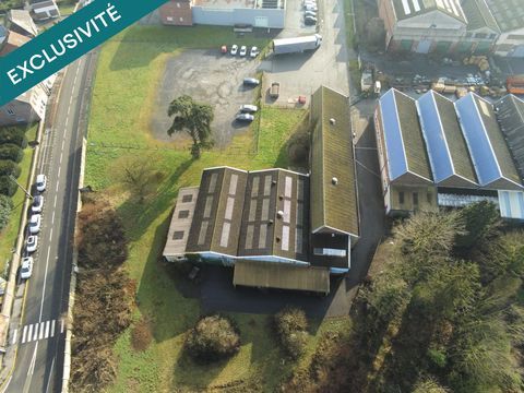 Batiment industriel 1100 m2 sur terrain constructible de 6500 m2 750000 59770 Marly