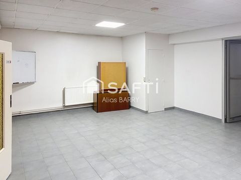 Local commercial ou bureaux centre ville 115000 62300 Lens