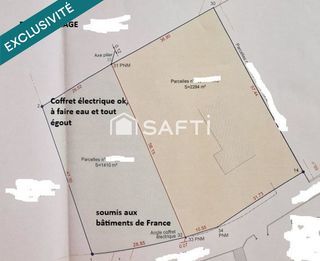  Terrain � vendre 1410 m�