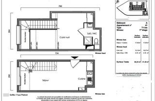  Appartement � vendre 2 pi�ces 36 m�