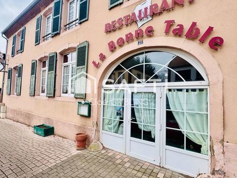 Fond de commerce restauration 91666 67260 Sarre-union