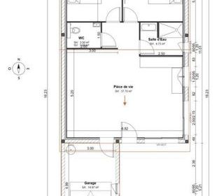  Maison � vendre 3 pi�ces 70 m�