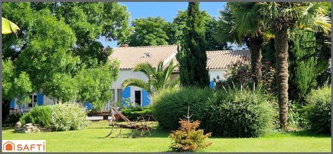   Maison charentaise alliant le charme � l'authenticit� Maison - 9 pi�ce(s) - 284 m�