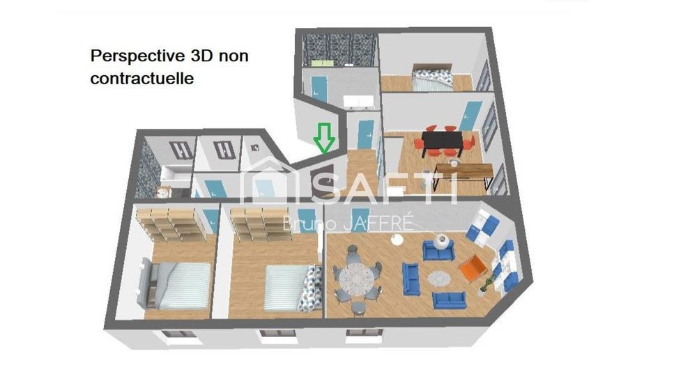 � vendre  Appartement Paris 15