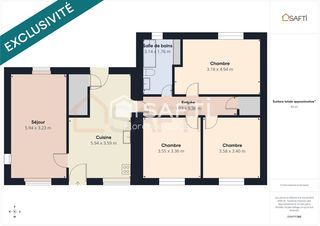  Maison � vendre 5 pi�ces 93 m�