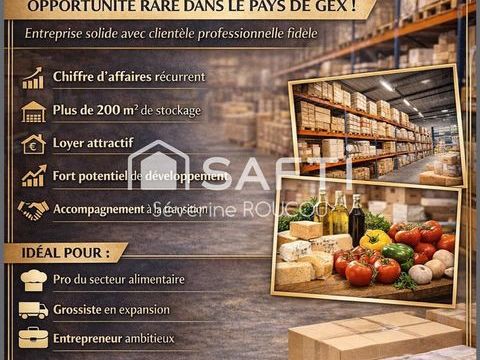 Grossiste alimentaire &eacute;tabli avec chiffre d'affaires r&eacute;current et fort potentiel 880000 01170 Echenevex