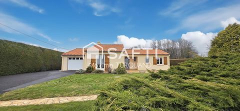   Pavillon de plain-pied 96m�, 3 chambres, 1 garage, 1500m� de terrain. Maison - 4 pi�ce(s) - 96 m�