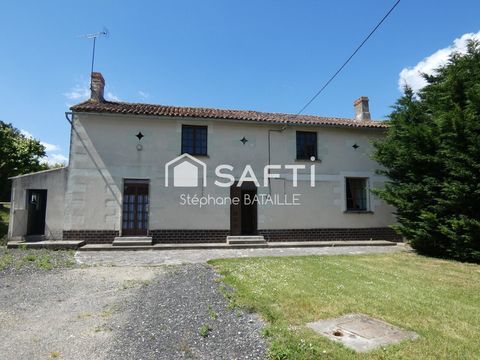   Ancien corps de ferme avec d�pendances � Terrain 12 067 m� � Saires (86420) Maison - 4 pi�ce(s) - 88 m�