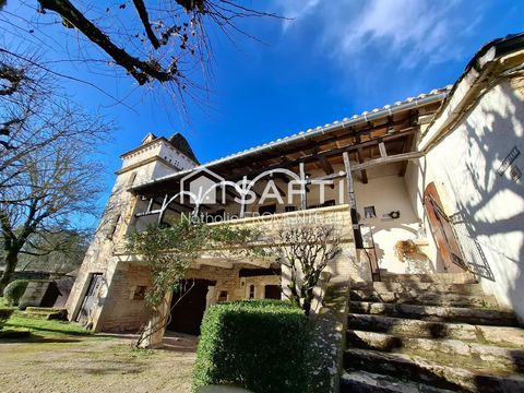  Maison ancienne en pierre avec 1 g�te et 2 chambres d'h�te Maison - 8 pi�ce(s) - 220 m�