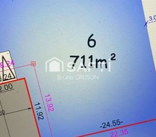  Terrain � vendre 711 m�