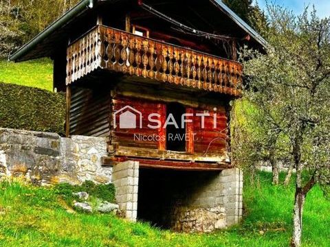   Mazot traditionnel haut-savoyard � r�cup�rer sur place Maison - 2 pi�ce(s) - 15 m�