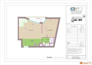  Appartement � vendre 2 pi�ces 51 m�