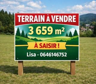  Terrain � vendre 3659 m�