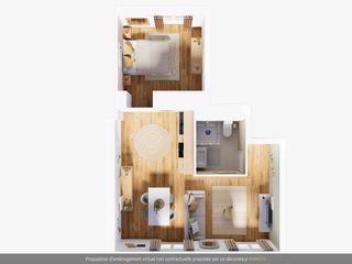  Appartement � vendre 2 pi�ces 38 m�