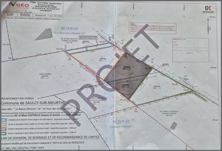  Terrain � vendre 1091 m�